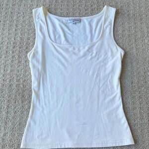 Anne Fontaine Elegant White Tank Top